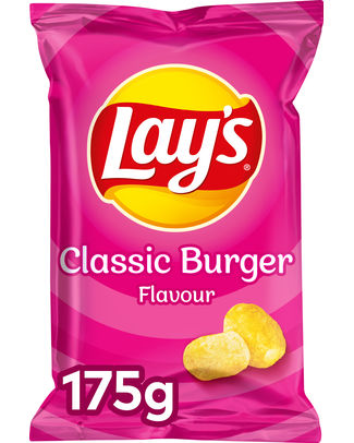 LAYS 175GR CLASSIC BURGER /18