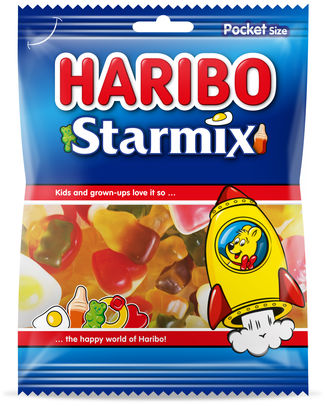 HARIBO 075GR STARMIX /28
