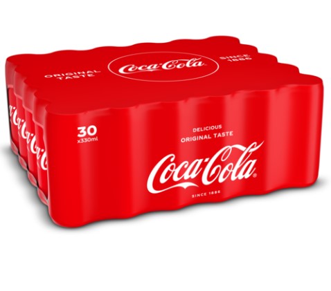 COCA COLA REG 33CL CAN /30