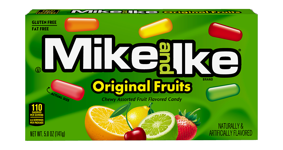 MIKE & IKE 141GR ORIGINAL FRUIT /12