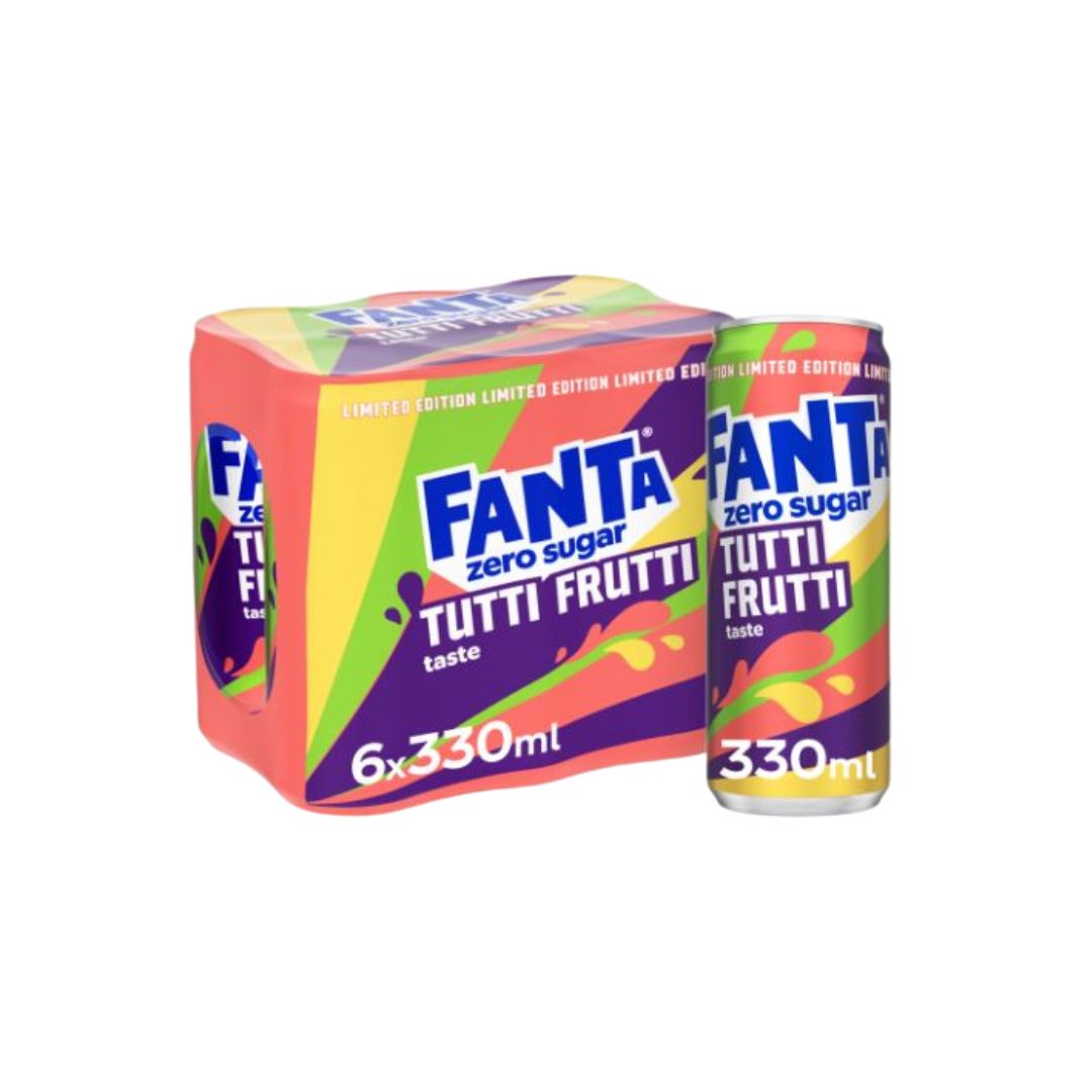 FANTA 33CL ZERO TUTTI FRUTTI CAN