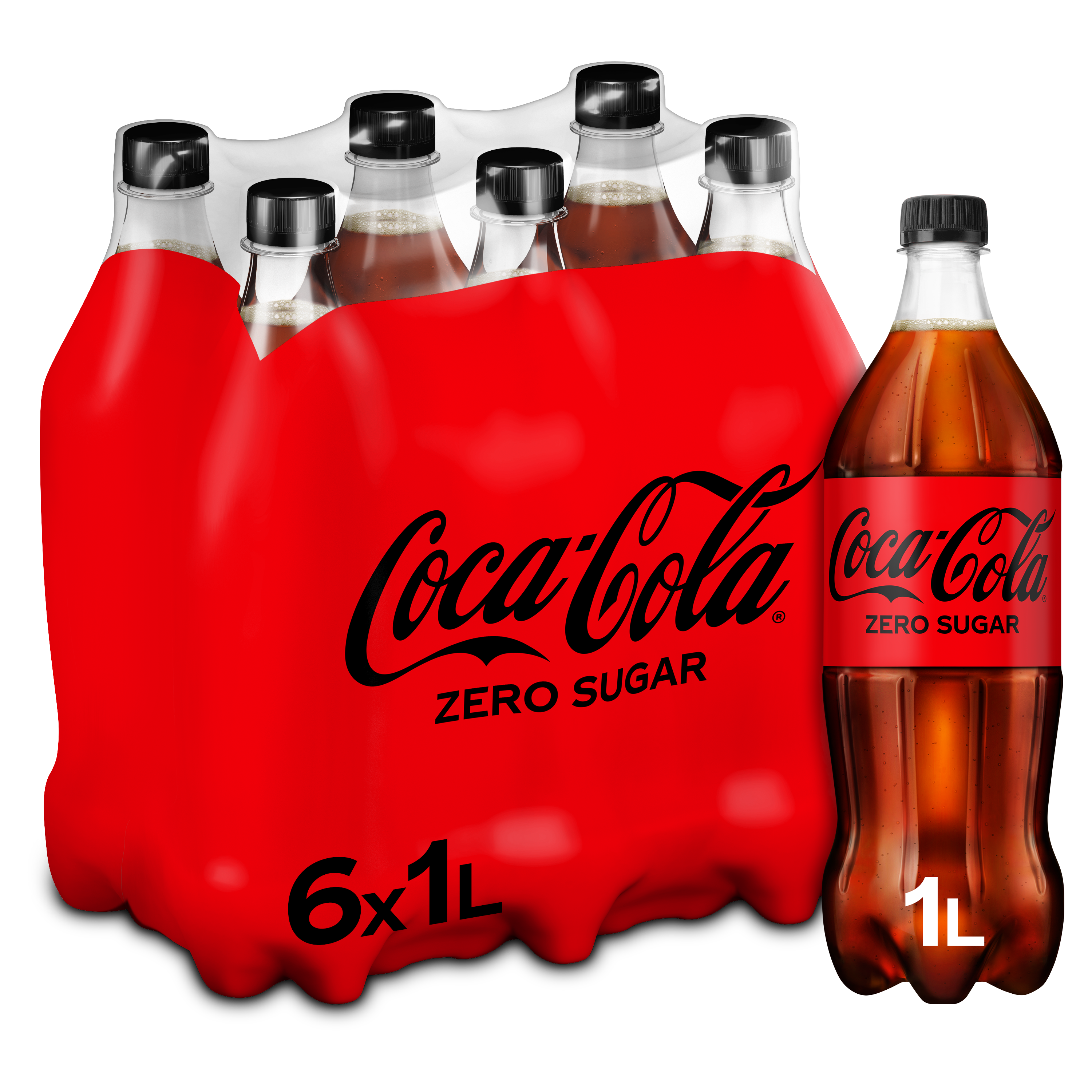 COCA COLA ZERO 1,0L PET /6