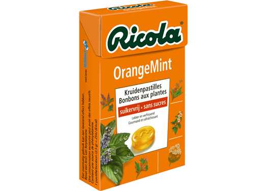 RICOLA ORANGE-MINT 050GR /20
