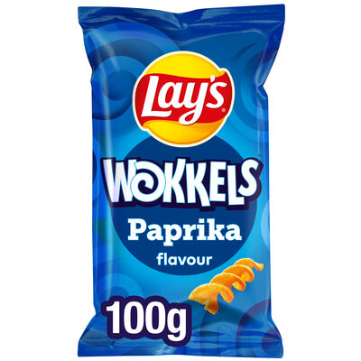 LAYS 100GR WOKKELS PAPRIKA /12