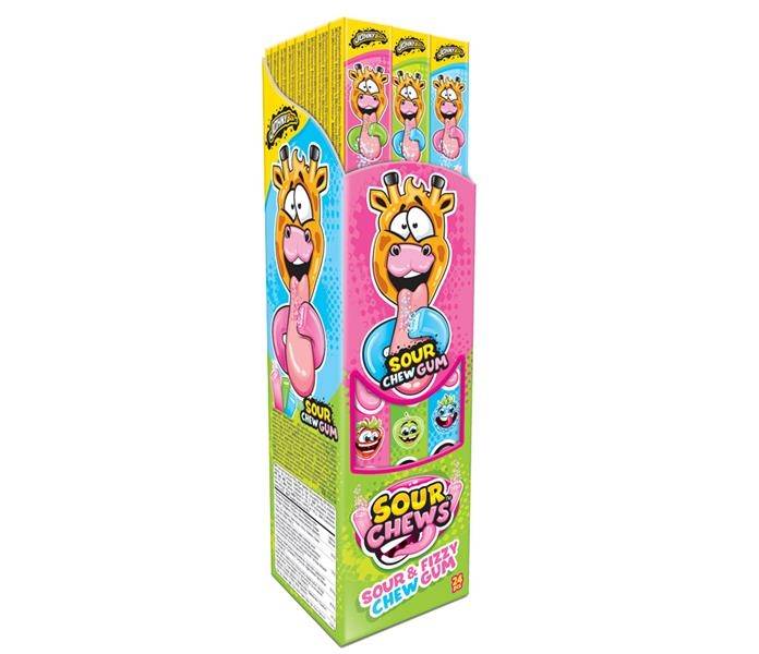 JOHNY BEE SOUR CHEWS 030GR /24