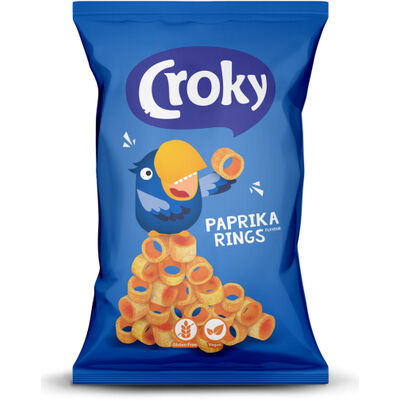 CROKY HULA HOOPS PAPRIKA 075GR /24