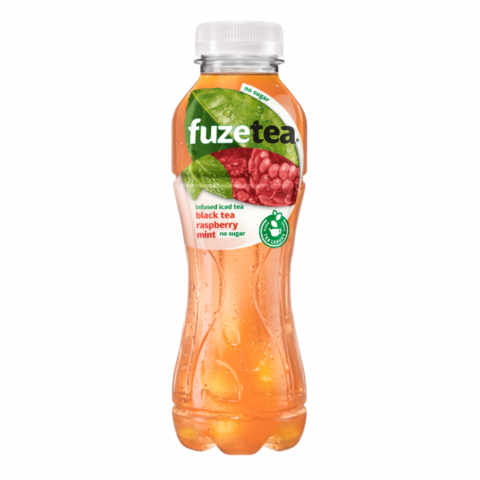 FUZE TEA 40CL RASPBERRY NO SUGAR PET /6X4PACK