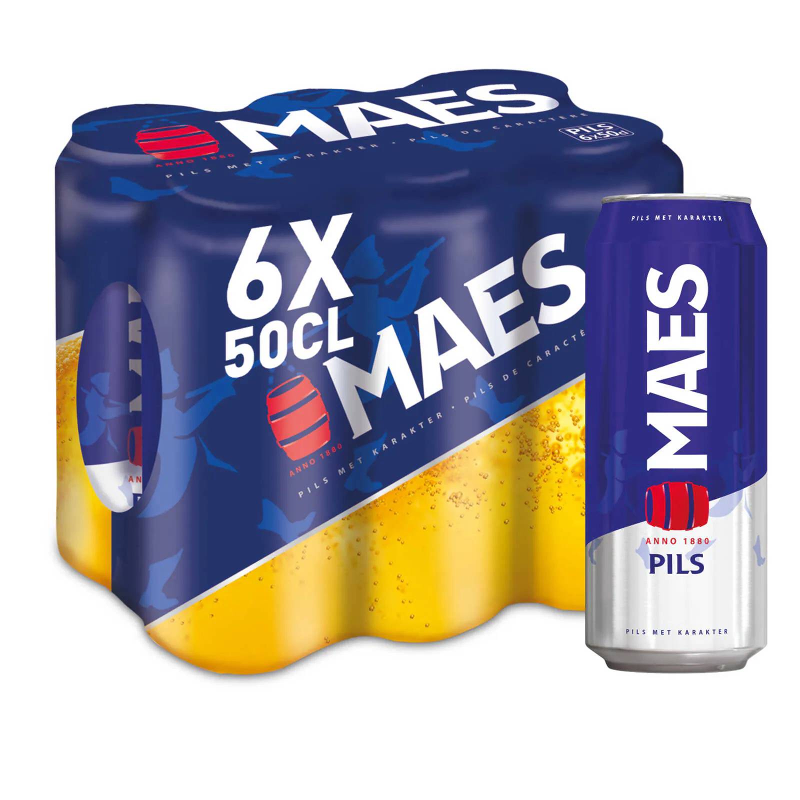 MAES PILS 50CL CAN /4X6PACK