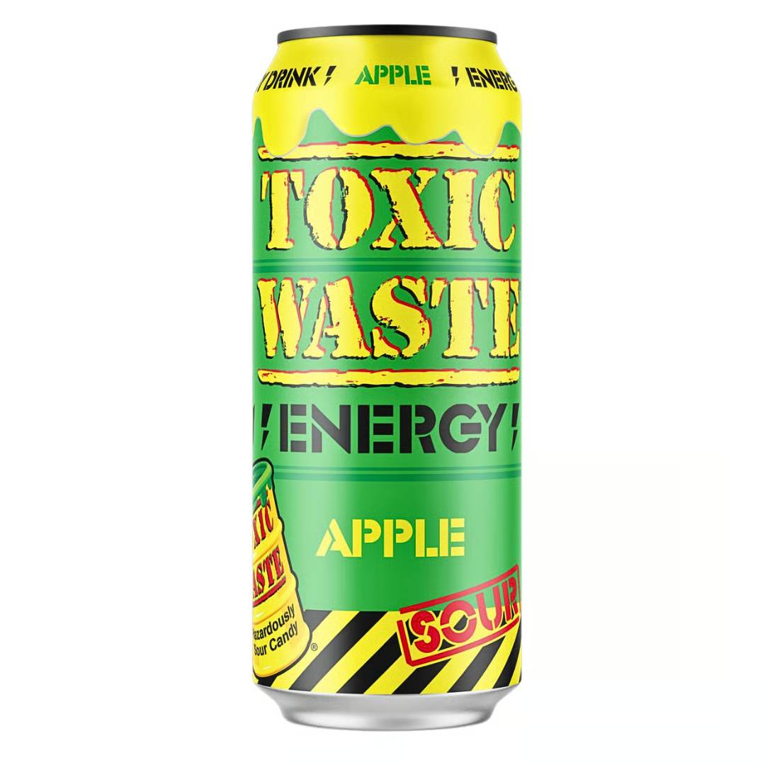 TOXIC WASTE ENERGY 50CL SOUR APPLE CAN /12