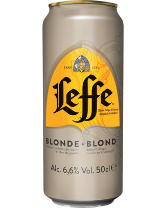 LEFFE BLONDE 50CL CAN /24