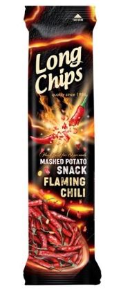 LONG CHIPS 075GR FLAMING CHILI /20
