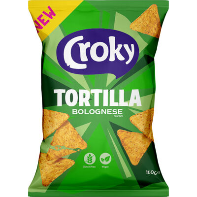 CROKY 160GR TORTILLA BOLOGNESE/10