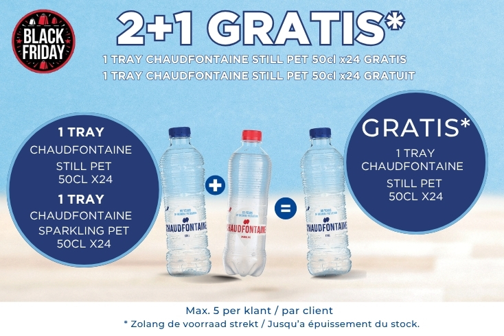 CHAUDFONTAINE STILL & SPARKLING "2+1"