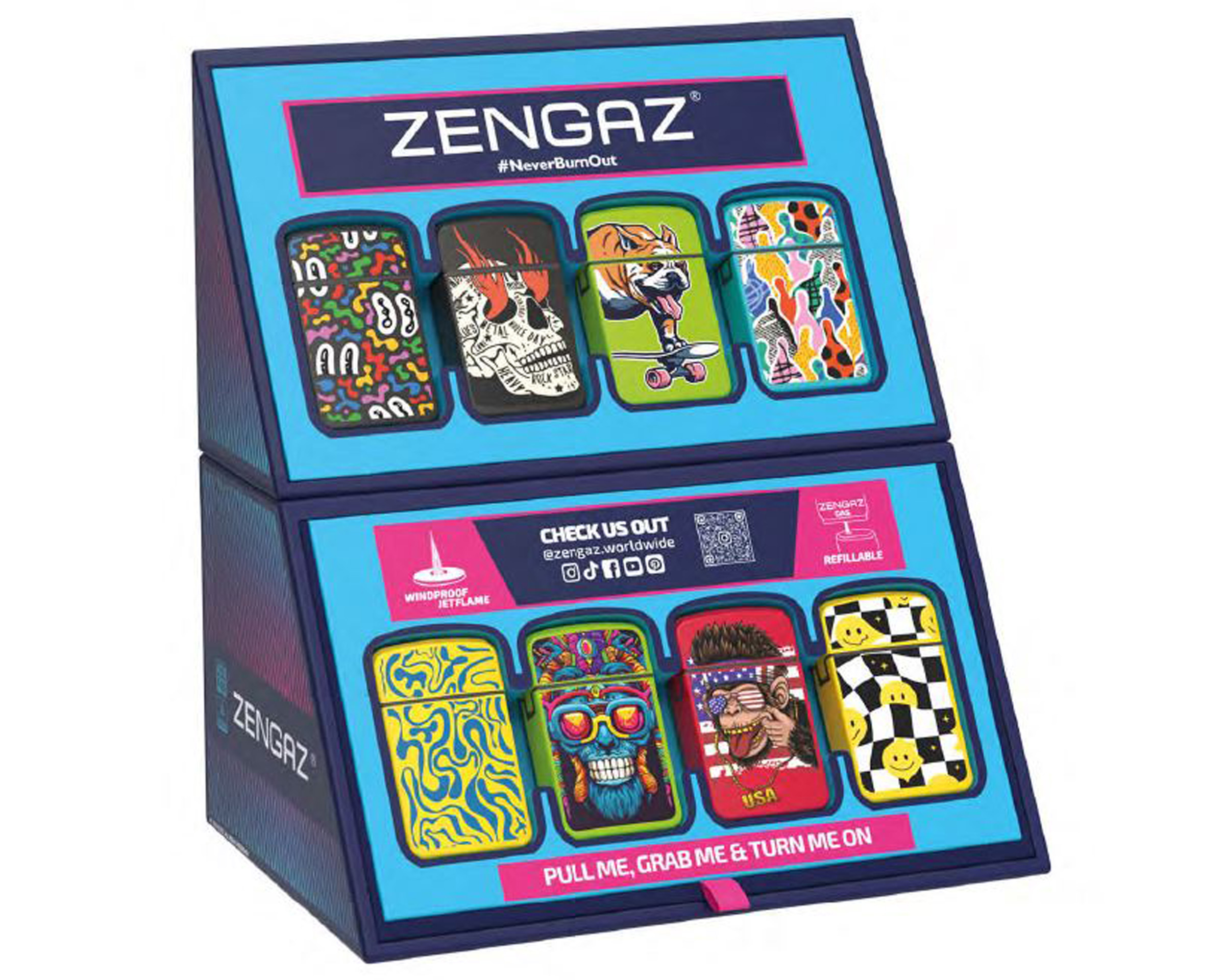ZENGAZ ROYAL JET LIGHTER MINI CUBE1 /16