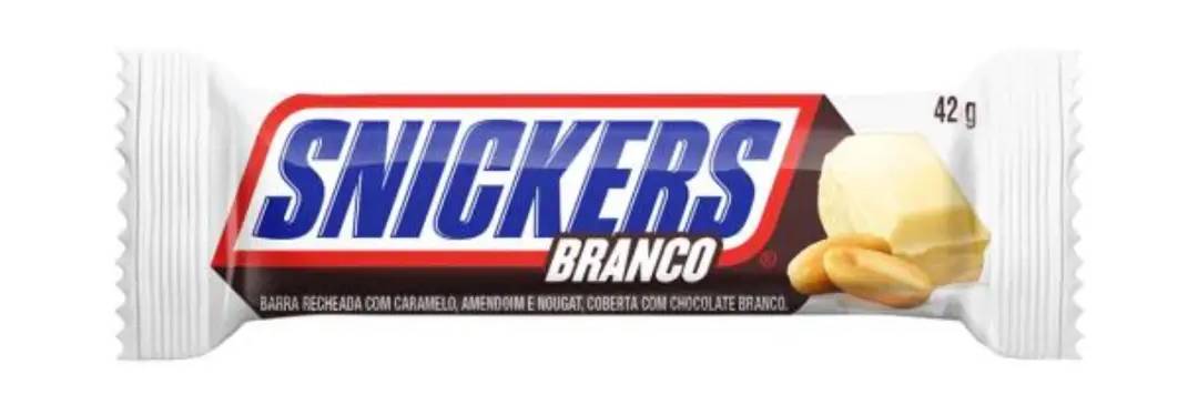SNICKERS WHITE SINGLE 42GR /20