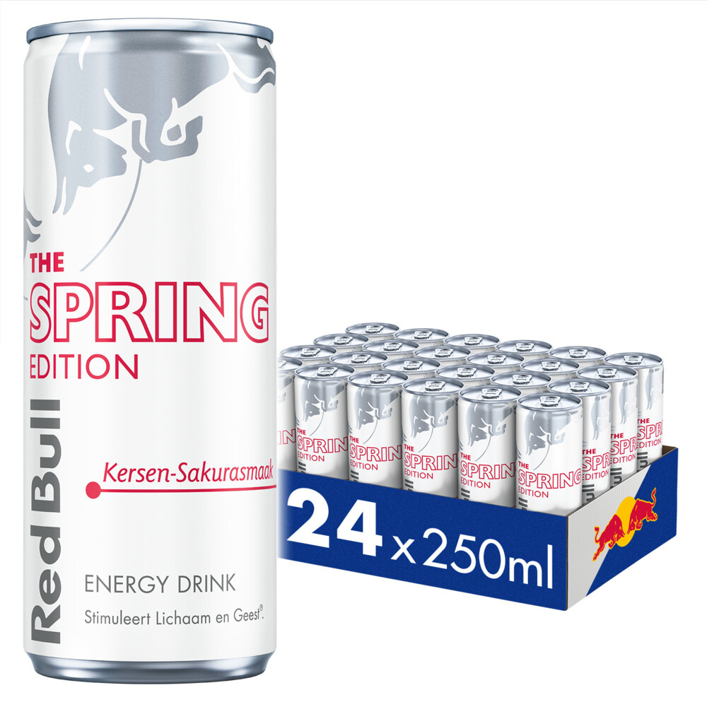 RED BULL 25CL CHERRY SAKURA CAN /24