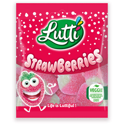 LUTTI 080GR AARDBEI /12