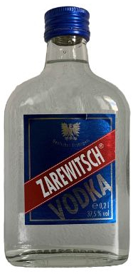 ZAREWITSCH VODKA 20CL PET