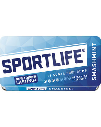 SPORTLIFE 017GR SMASHMINT /48 BLISTER