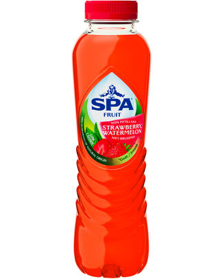 SPA FRUIT STRAWB/WATERM 40CL PET /4X6PACK