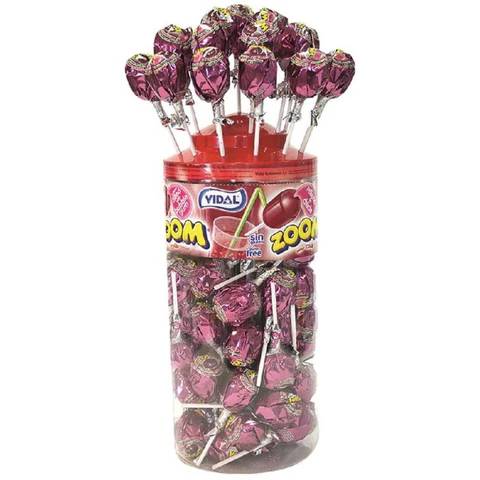 VIDAL ZOOM GUM LOLLY COLA /50