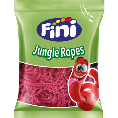 FINI 090GR SOUR SPAGETTI STRAWBERRY /12