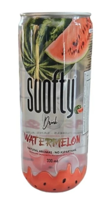 SOOFTY 33CL WATERMELOEN CAN /24