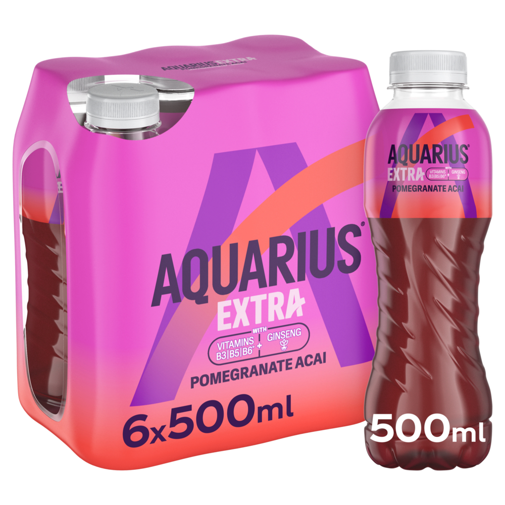 AQUARIUS 50CL EXTRA POMG. ACAI