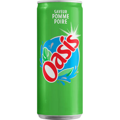 OASIS 33CL POMME/POIRE CAN /24
