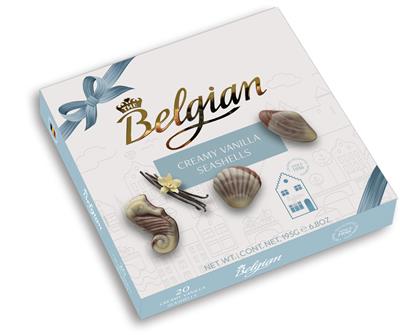BELGIAN 195GR ZEEVRUCHTEN VANILLE/12