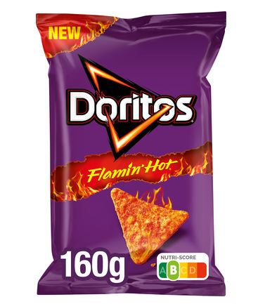 DORITOS 160GR FLAMIN HOT /10