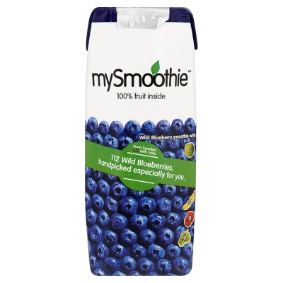 MYSMOOTHIE BLUEBERRY 25CL BRICK /8
