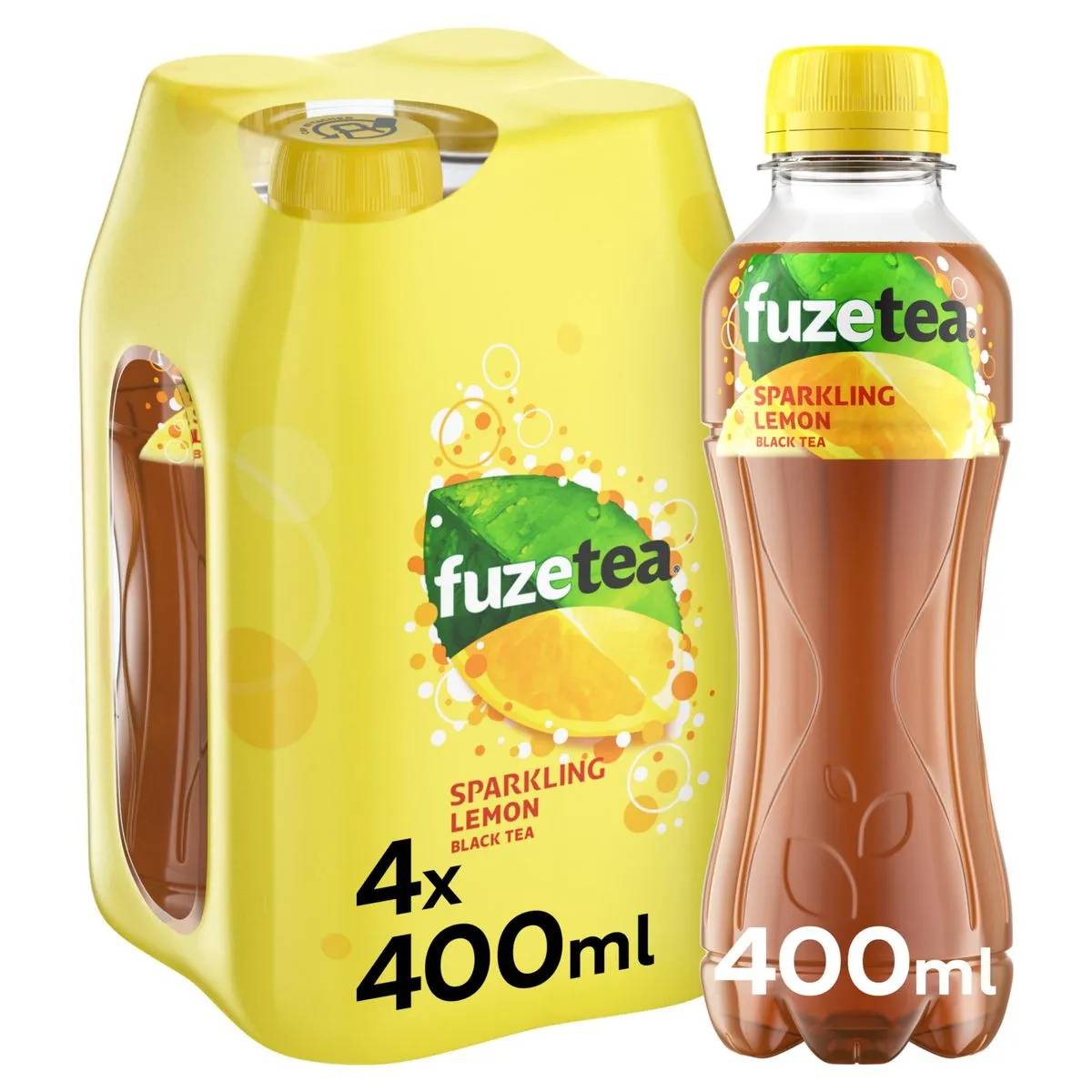 FUZE TEA 40CL SPARKLING PET /6X4PACK