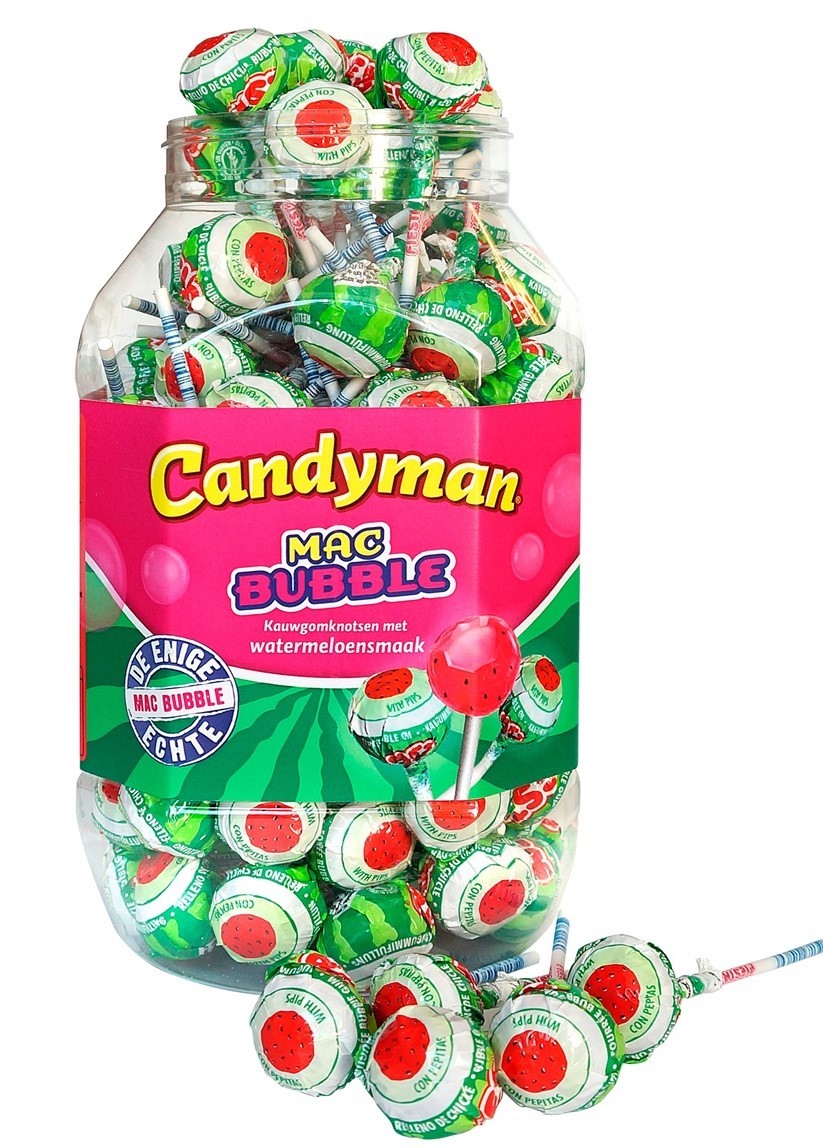 LOLLY CANDYMAN MAC BUBBLE WATERMELON /100
