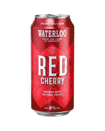 WATERLOO RED CHERRY 44CL CAN /12