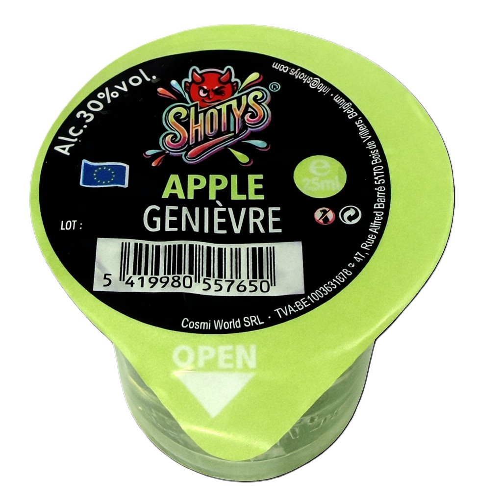 SHOTTY'S REFILL APPLE /10