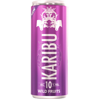 KARIBU WILD FRUITS 10% 25CL /12
