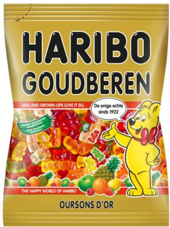 HARIBO 185GR GOUDBEREN /20