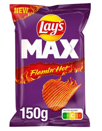 LAYS 150GR MAX FLAMIN HOT /9