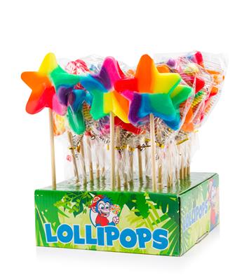 LOLLY FELKO STER POP REGENBOOG /24