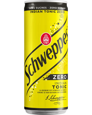 SCHWEPPES TONIC ZERO 33CL CAN /4X6PACK