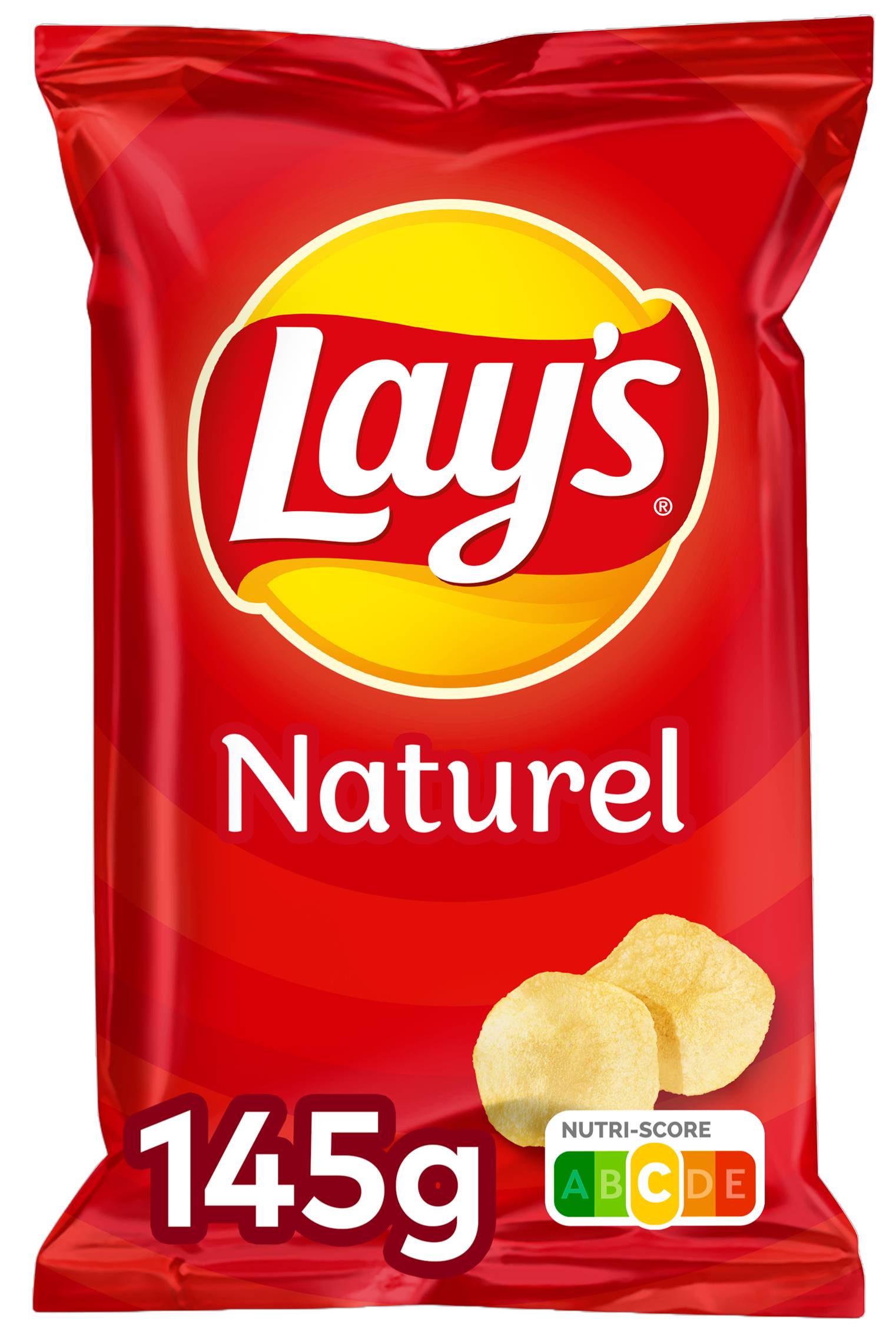 LAYS 145GR NATUREL /20