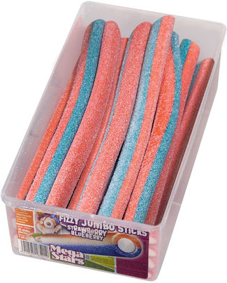 JUMBO STICKS BICOLOR FIZZY /40