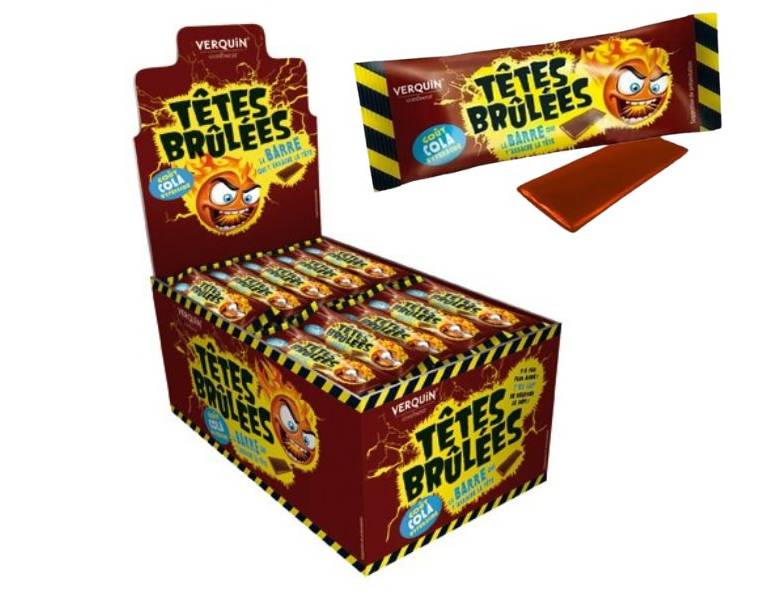 TETES BRULEES STICKS COLA /150