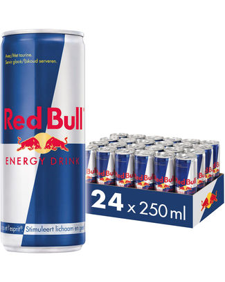 RED BULL 25CL CAN /24