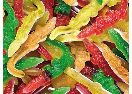 HARIBO 1,0KG KROKODILLEN /3