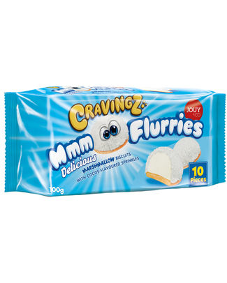 CRAVINGZ FLURRIES 100GR COCOS /1