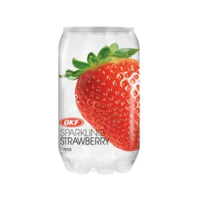 OKF 35CL SPARK. STRAWBERRY  DRINK CAN /24