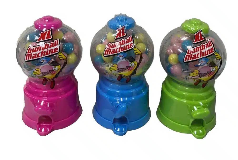 CANDY GUMBALL MACHINE XL 120GR /12