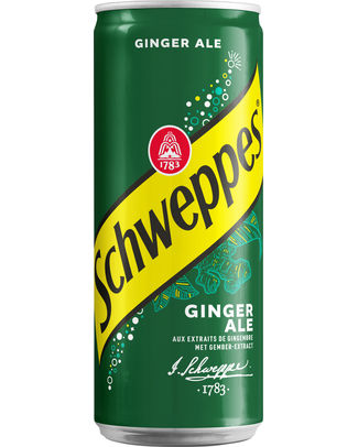 SCHWEPPES GINGER ALE 33CL CAN /4X6PACK